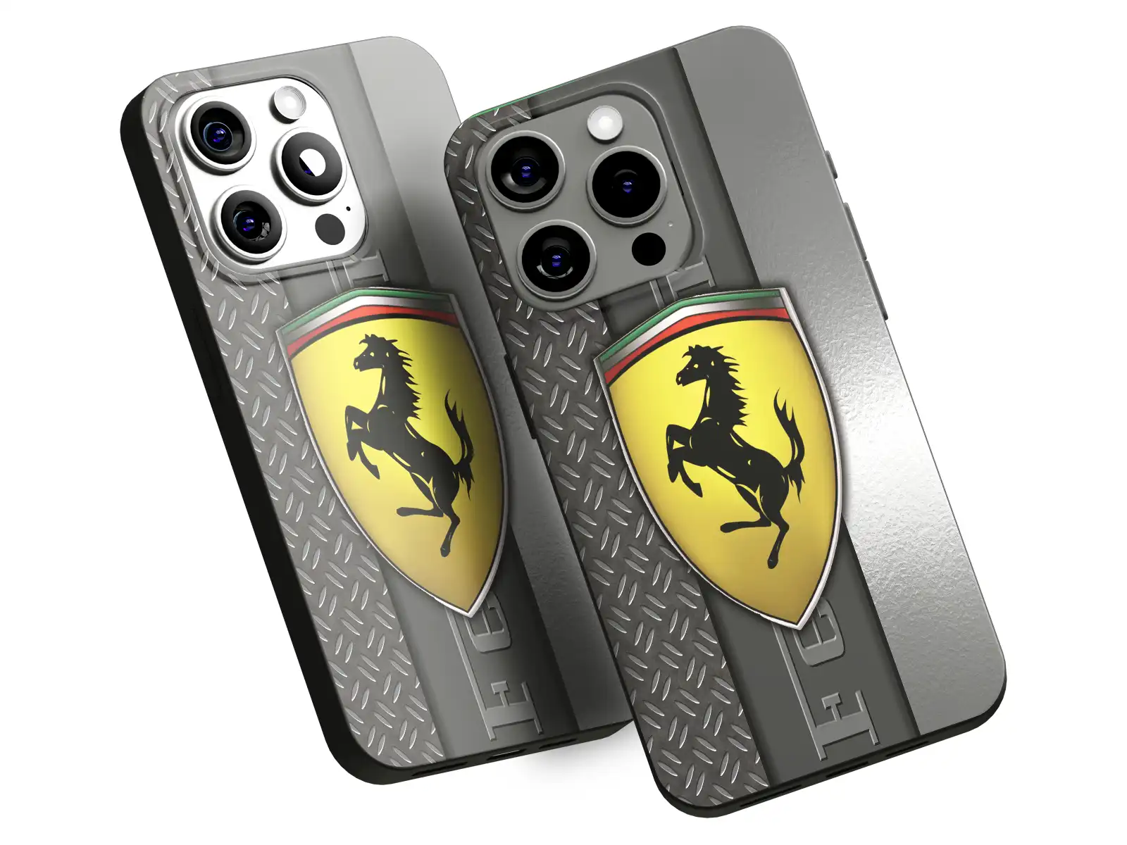 Ferrari Cover Smartphone Solida per Utilizzo Pro